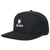 Brixton Stowell II MP Snapback Hat Black
