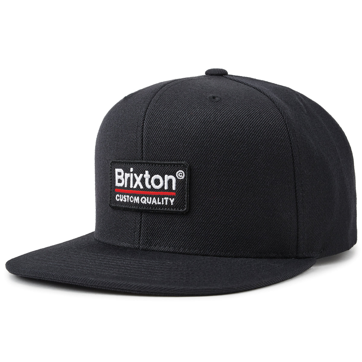 Brixton Palmer MP Snapback Black/Red