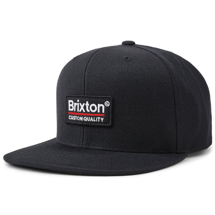 Brixton Palmer MP Snapback Black/Red