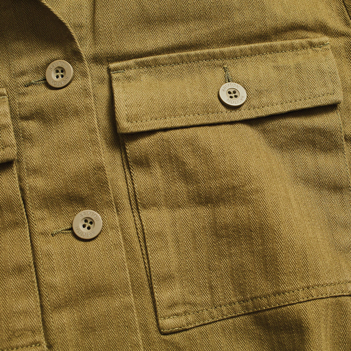 Brixton Abbott Overshirt - Women's Olive