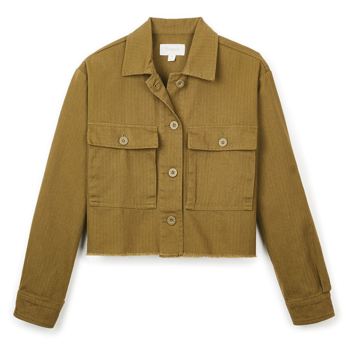 Brixton Abbott Overshirt - Women's Olive
