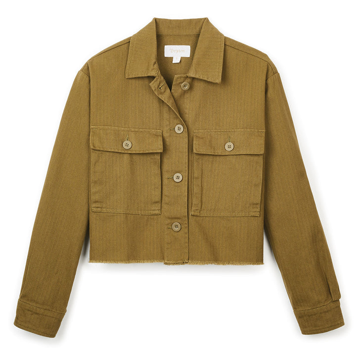 Brixton Abbott Overshirt - Women's Olive