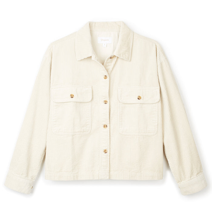 Brixton Alberta Corduroy Overshirt - Women's Natural