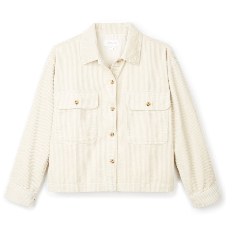 Brixton Alberta Corduroy Overshirt - Women's Natural