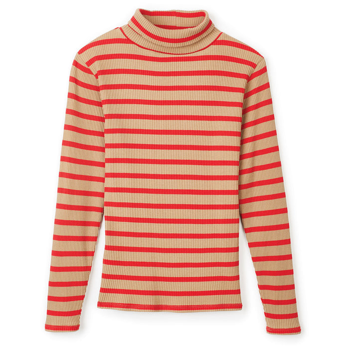 Brixton Ashley Long-Sleeve Turtleneck - Women's Khaki