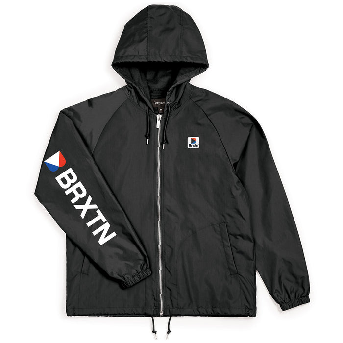 Brixton Claxton Stowell Hood Jacket Black