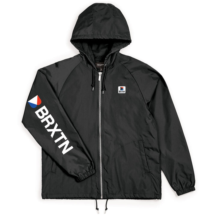 Brixton Claxton Stowell Hood Jacket Black