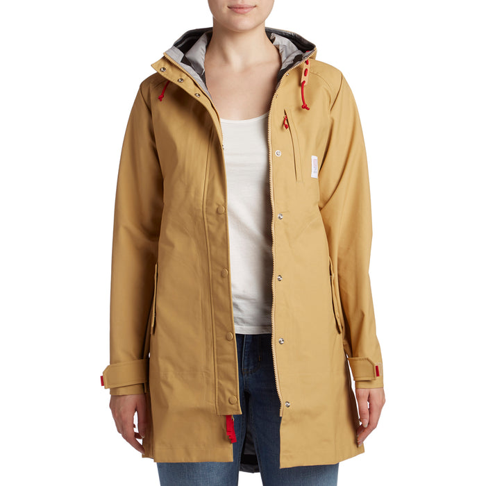 Topo Designs Tech Trench Rain Coat - Women's Tan