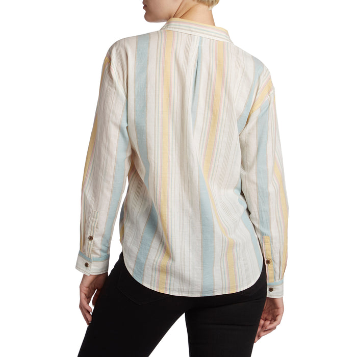 Patagonia Lightweight A/C Boyfriend Shirt - Women's Sunwash: Birch White
