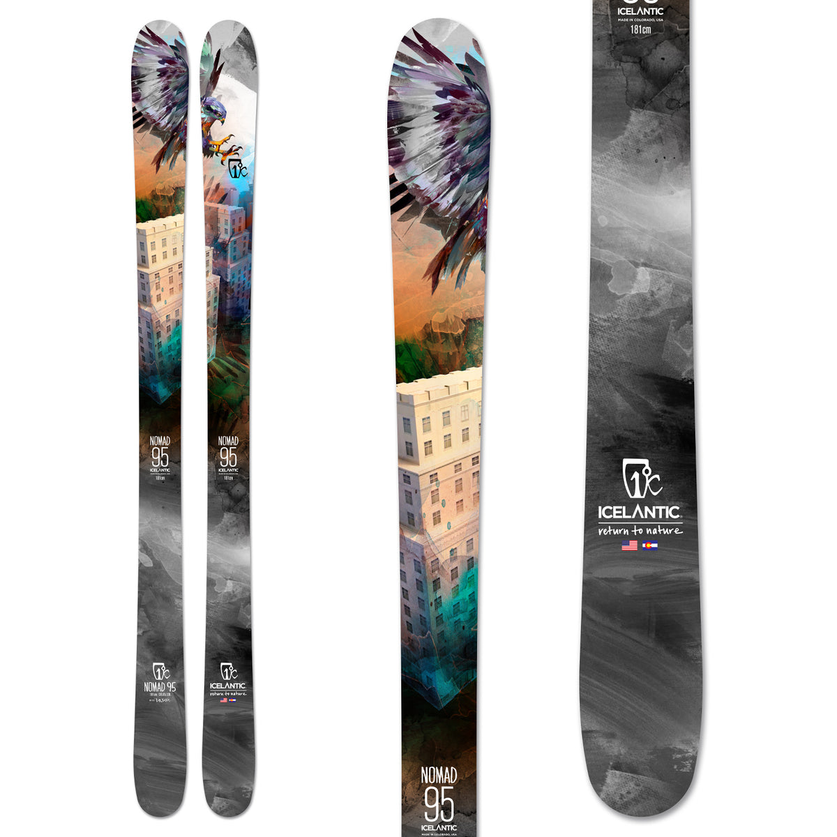 Icelantic Nomad 95 Skis 2020