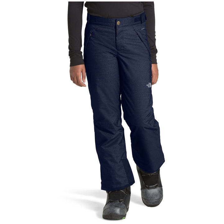 The North Face Freedom Insulated Pants - Girls' Montague Blue Denim Twill