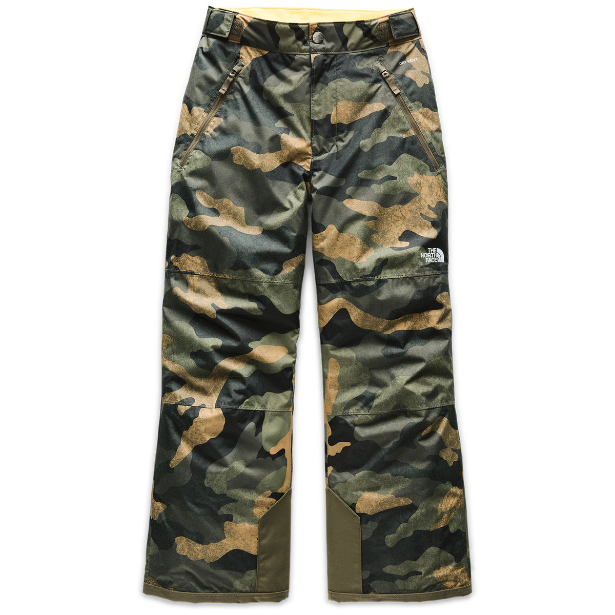 The North Face Freedom Insulated Pants - Boys' British Khaki Waxed Camo Print