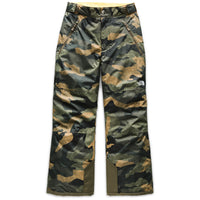 The North Face Freedom Insulated Pants - Boys' British Khaki Waxed Camo Print::British Khaki Waxed Camo Print