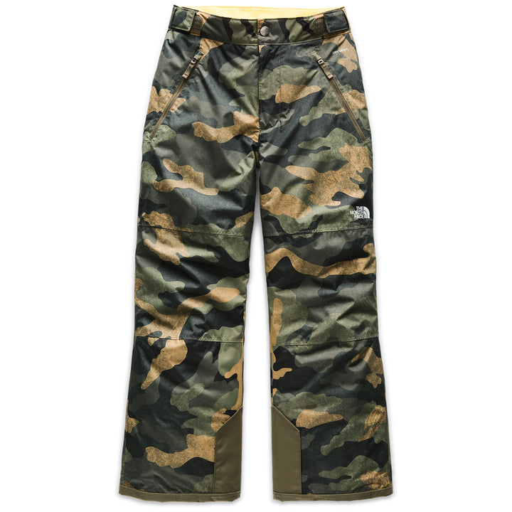 The North Face Freedom Insulated Pants - Boys' British Khaki Waxed Camo Print
