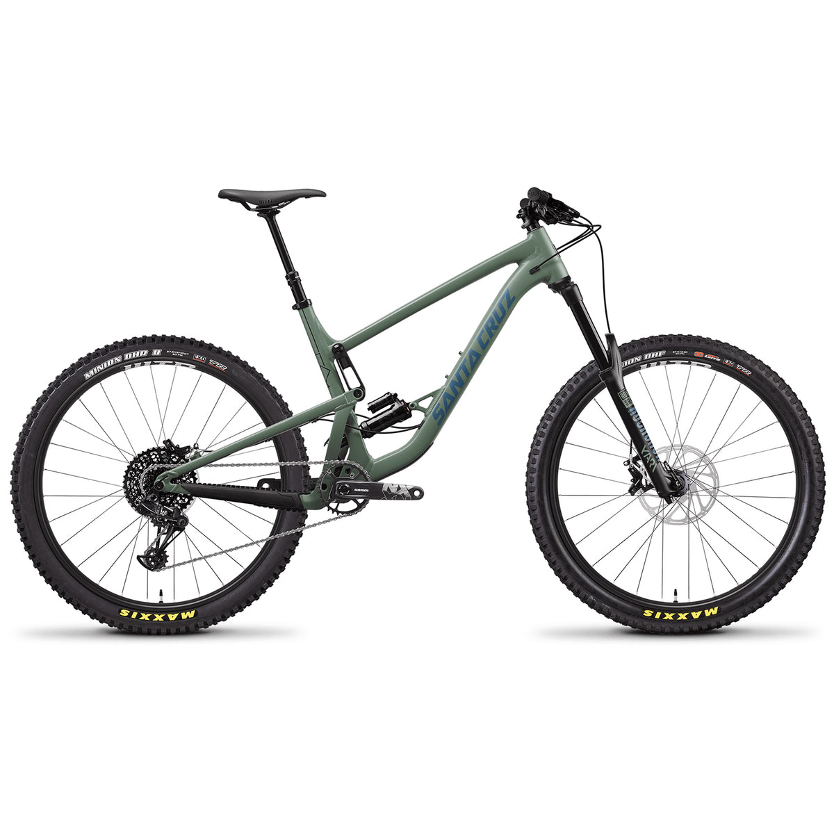 Santa Cruz Bicycles Bronson A R Complete Mountain Bike 2020 Matte Olive