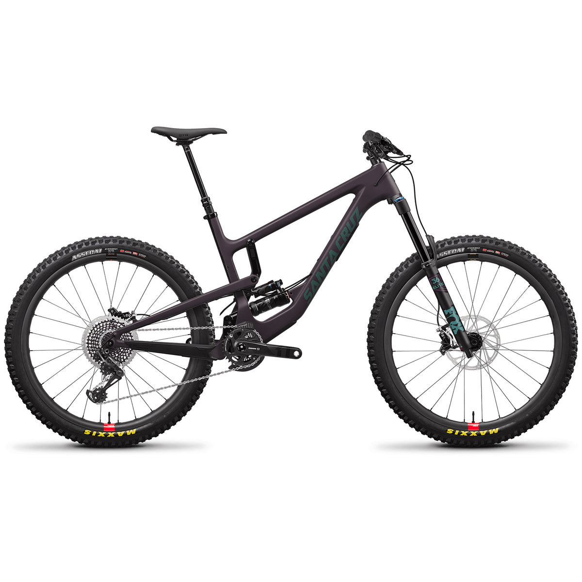 Santa Cruz Bicycles Nomad CC X01 Reserve Complete Mountain Bike 2020 Eggplant