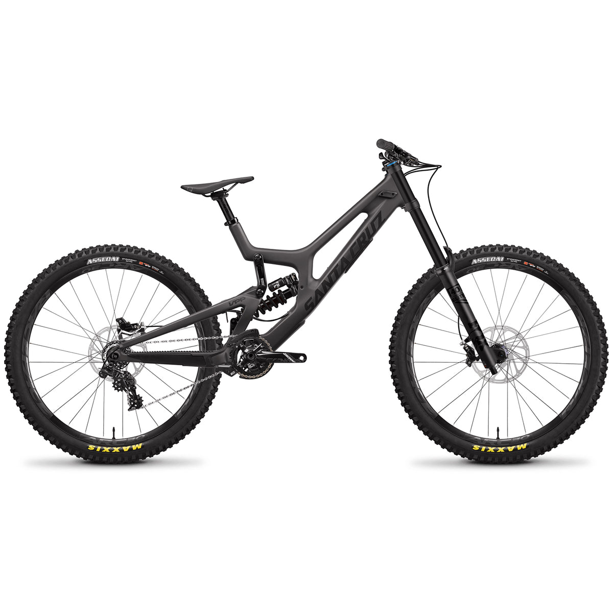 Santa Cruz Bicycles V10 CC S 27.5 Complete Mountain Bike 2020 Matte Carbon