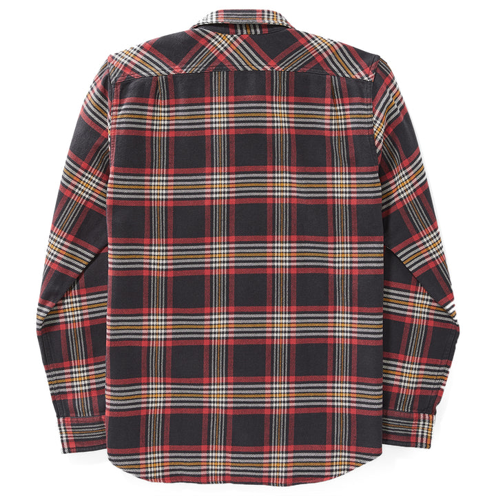 Filson Vintage Flannel Work Shirt Black/Red/Gold Plaid