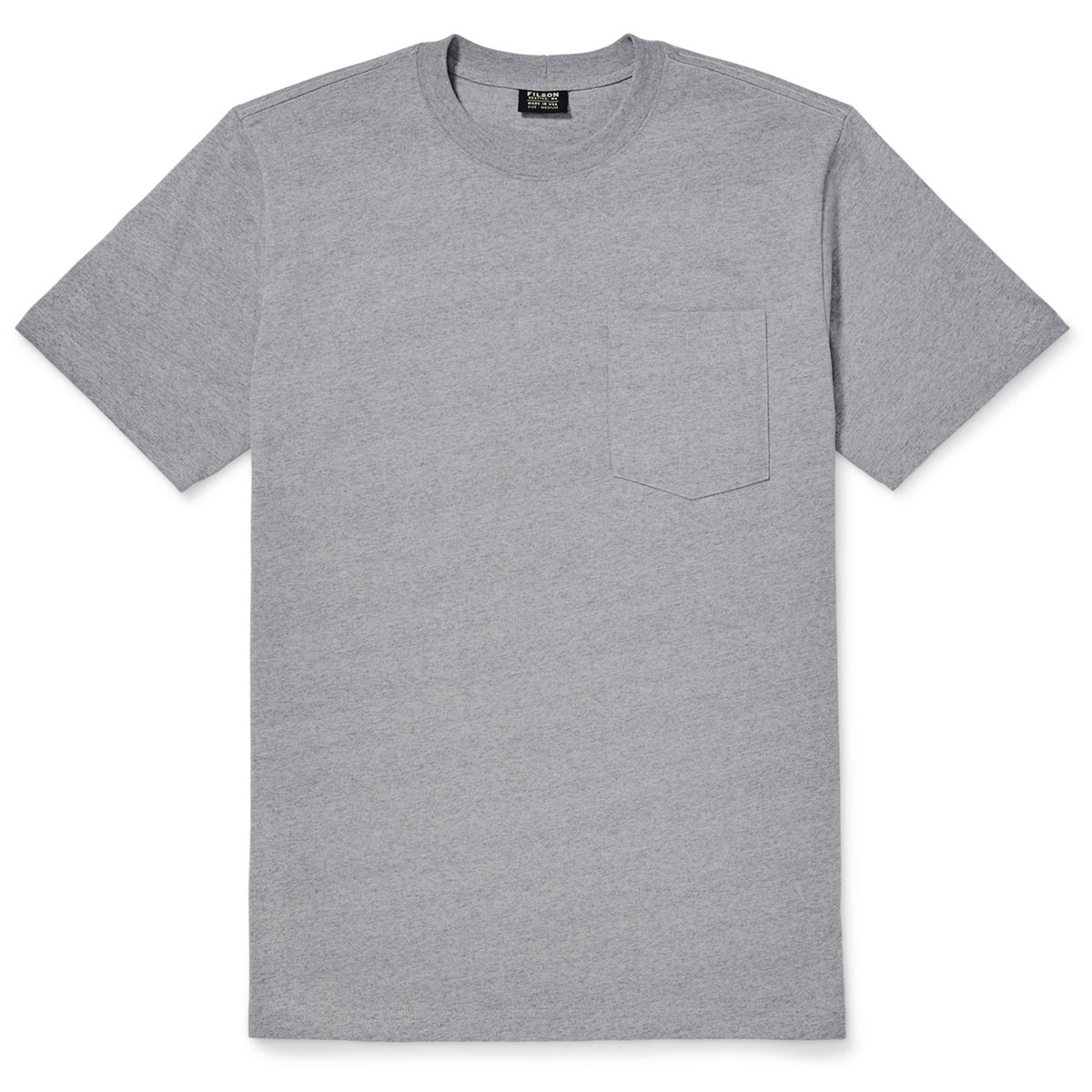 Filson Outfitter Front-Pocket T-Shirt Grey Heather