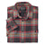 Filson Vintage Flannel Work Shirt Black/Red/Gold Plaid