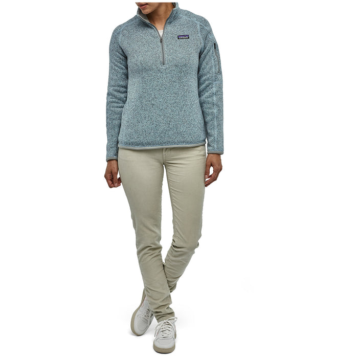 Patagonia Better Sweater® 1/4 Zip Pullover Fleece - Women's Hawthorne Blue