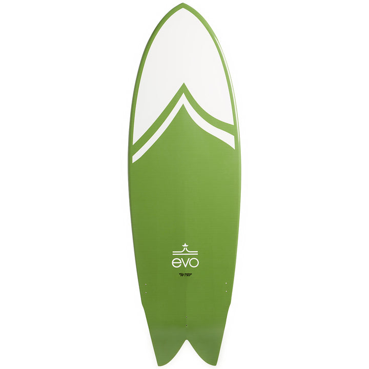 Liquid Force x evo Fish Wakesurf Board + Surf Rope