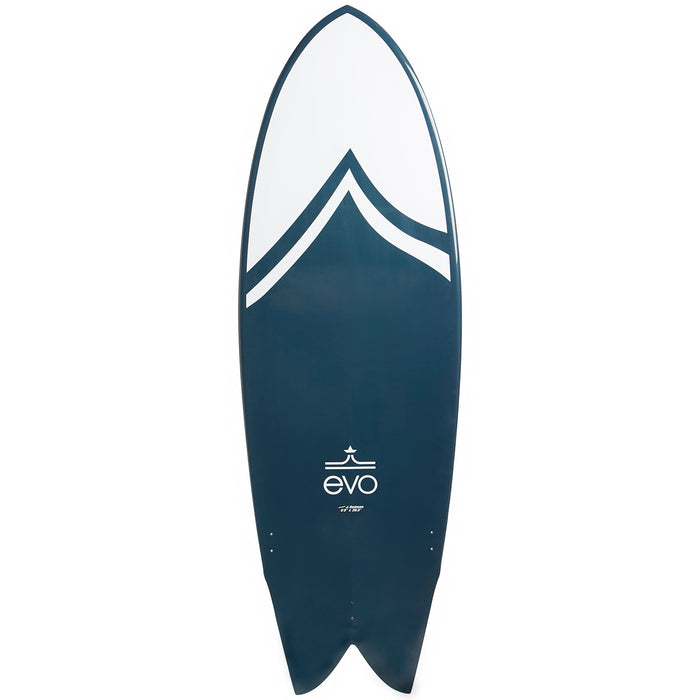 Liquid Force x evo Fish Wakesurf Board + Surf Rope