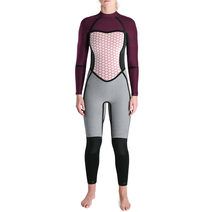Imperial Motion 4/3 Luxxe Premier Back Zip Wetsuit - Women's Black