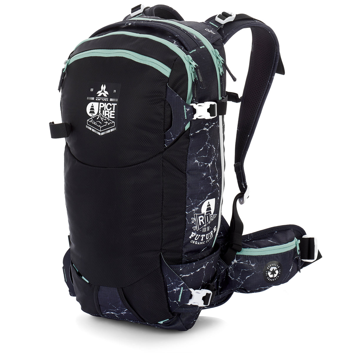 Arva Calgary 26L Backpack Black Marble