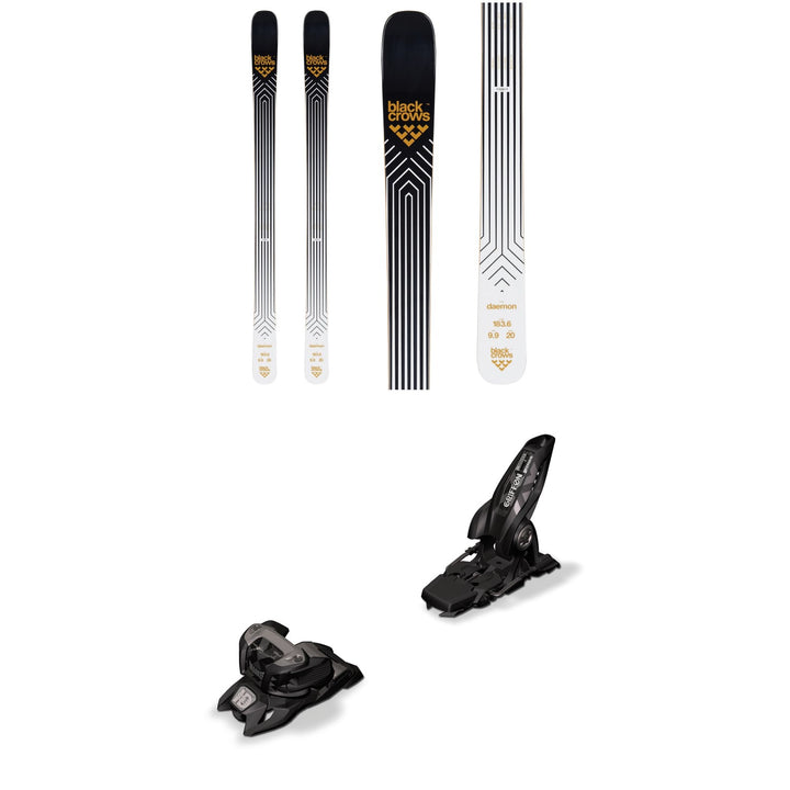 Black Crows Daemon Skis + Marker Griffon 13 ID Ski Bindings 2020