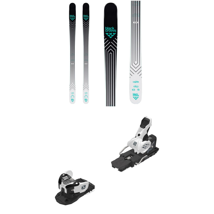 Black Crows Captis Skis + Salomon Warden MNC 13 Ski Bindings 2020