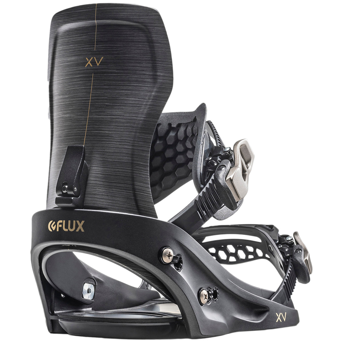 Flux XV Snowboard Bindings 2020 Iron Black