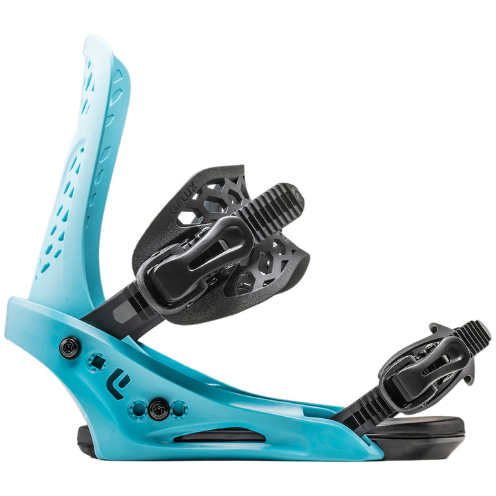 Flux PR Snowboard Bindings 2024 Turquoise