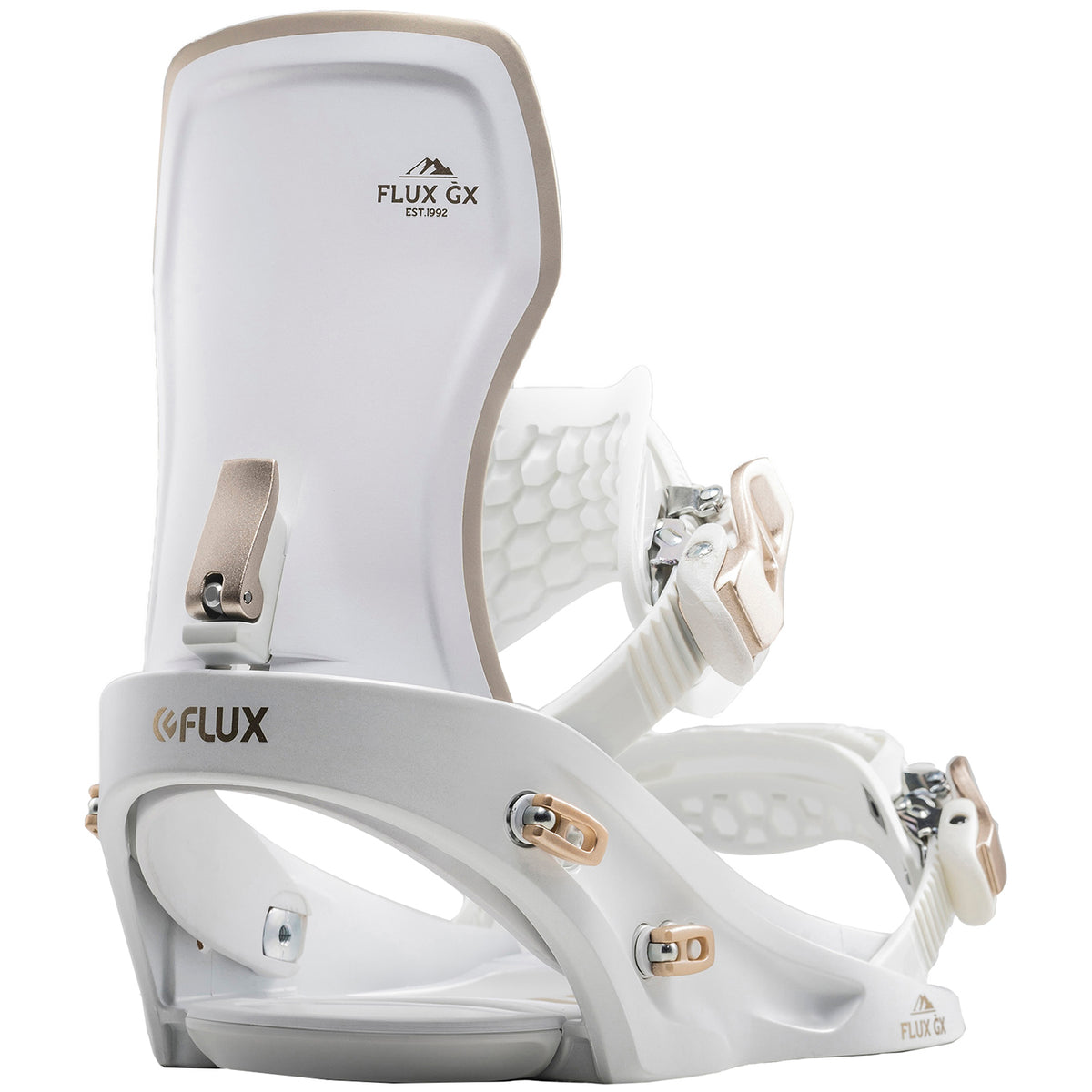 Flux GX Snowboard Bindings - Women's 2020 White
