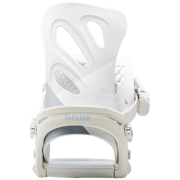 Flux GS Snowboard Bindings - Women's 2020 White Wood