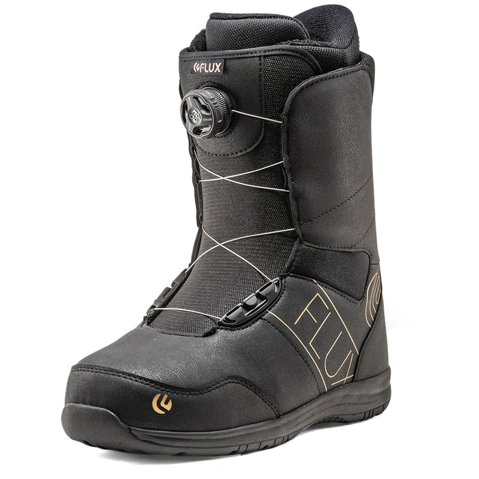 Flux PX Boa Snowboard Boots 2021 Black/Gold