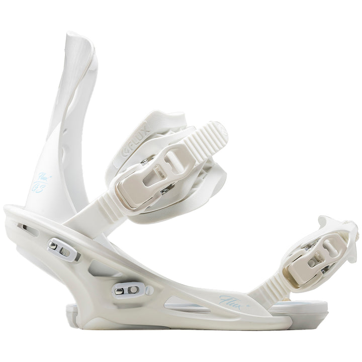 Flux GS Snowboard Bindings - Women's 2020 White Wood