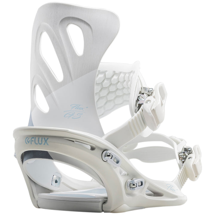 Flux GS Snowboard Bindings - Women's 2020 White Wood
