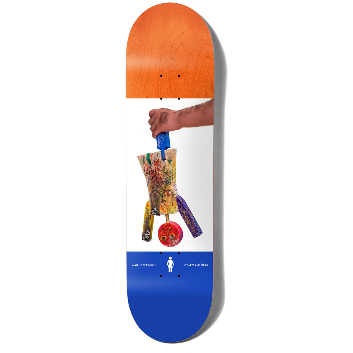 Girl Pacheco One Off 8.25 Skateboard Deck