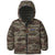 Patagonia Reversible Down Sweater Hoodie - Toddlers' Bear Witness Camo: Sage Khaki