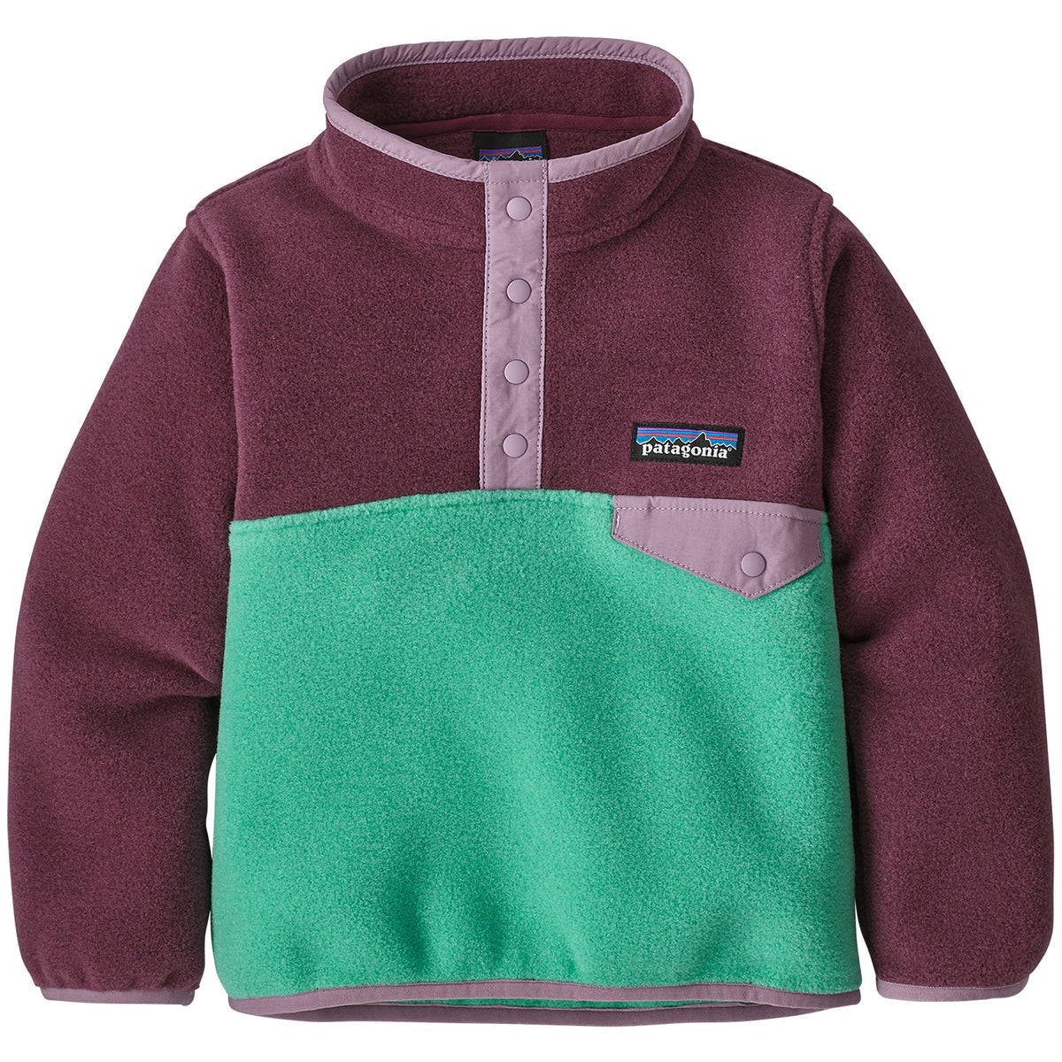 Patagonia Lightweight Synchilla Snap-T Pullover - Toddlers' Plains Green