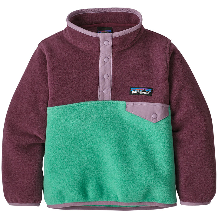 Patagonia Lightweight Synchilla Snap-T Pullover - Toddlers' Plains Green