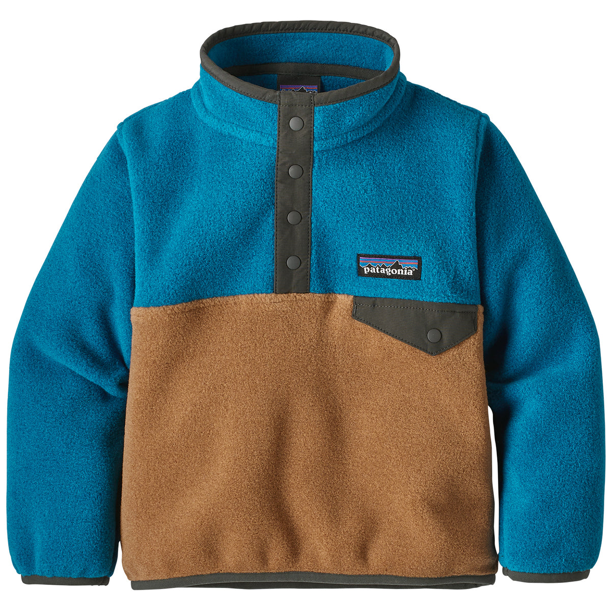 Patagonia Lightweight Synchilla Snap-T Pullover - Toddlers' Beech Brown