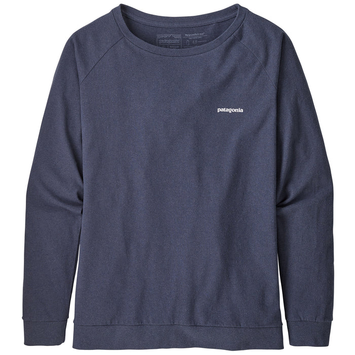 Patagonia Pastel P-6 Logo Responsibilitee Long-Sleeve T-Shirt - Women's Dolomite Blue