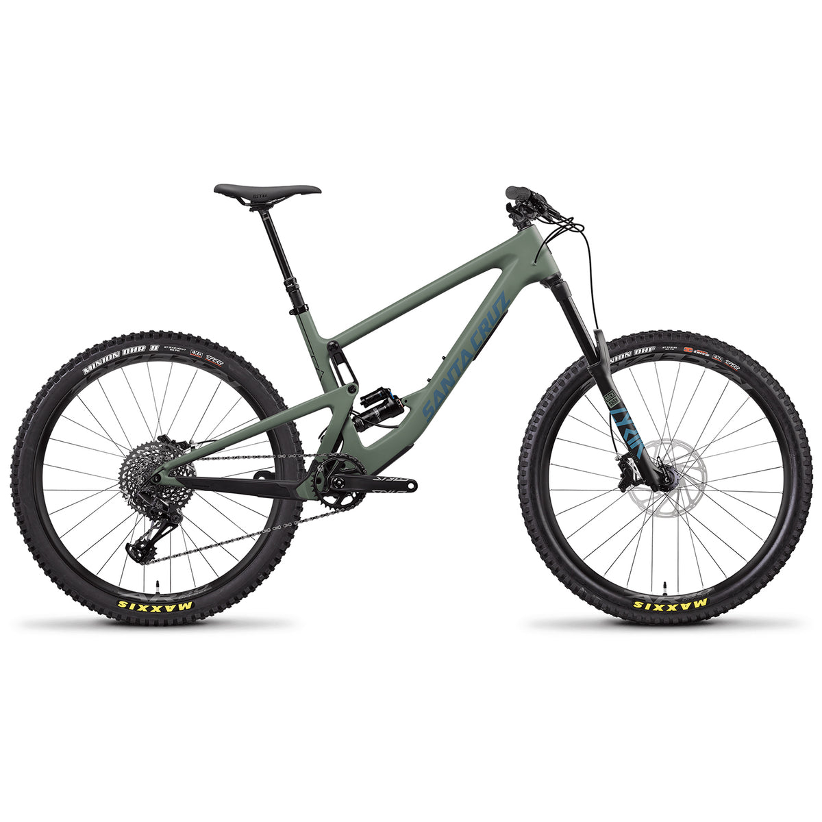 Santa Cruz Bicycles Bronson C S Complete Mountain Bike 2020 Matte Olive