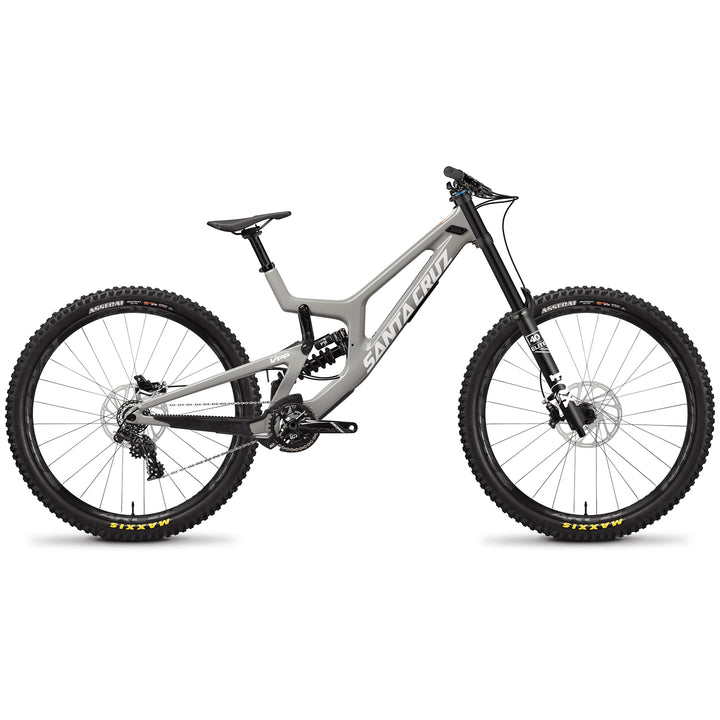 Santa Cruz Bicycles V10 CC S 29 Complete Mountain Bike 2020 Battleship Grey
