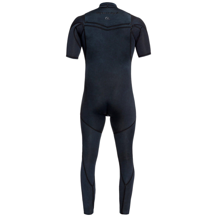 Quiksilver 2/2 Originals Monochrome Short Sleeve GBS Springsuit Black