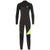 Quiksilver 3/2 Highline Zipperless Wetsuit - Boys' Black Heather/Safety Yellow