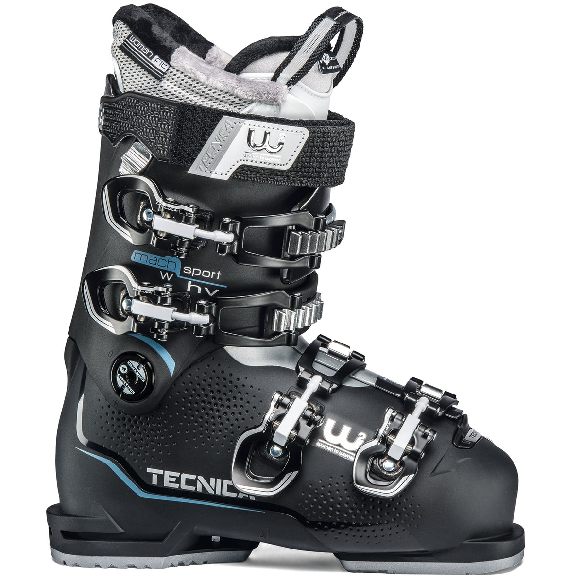 Tecnica Mach Sport HV 85 W Alpine Ski Boots - Women's 2020 Black