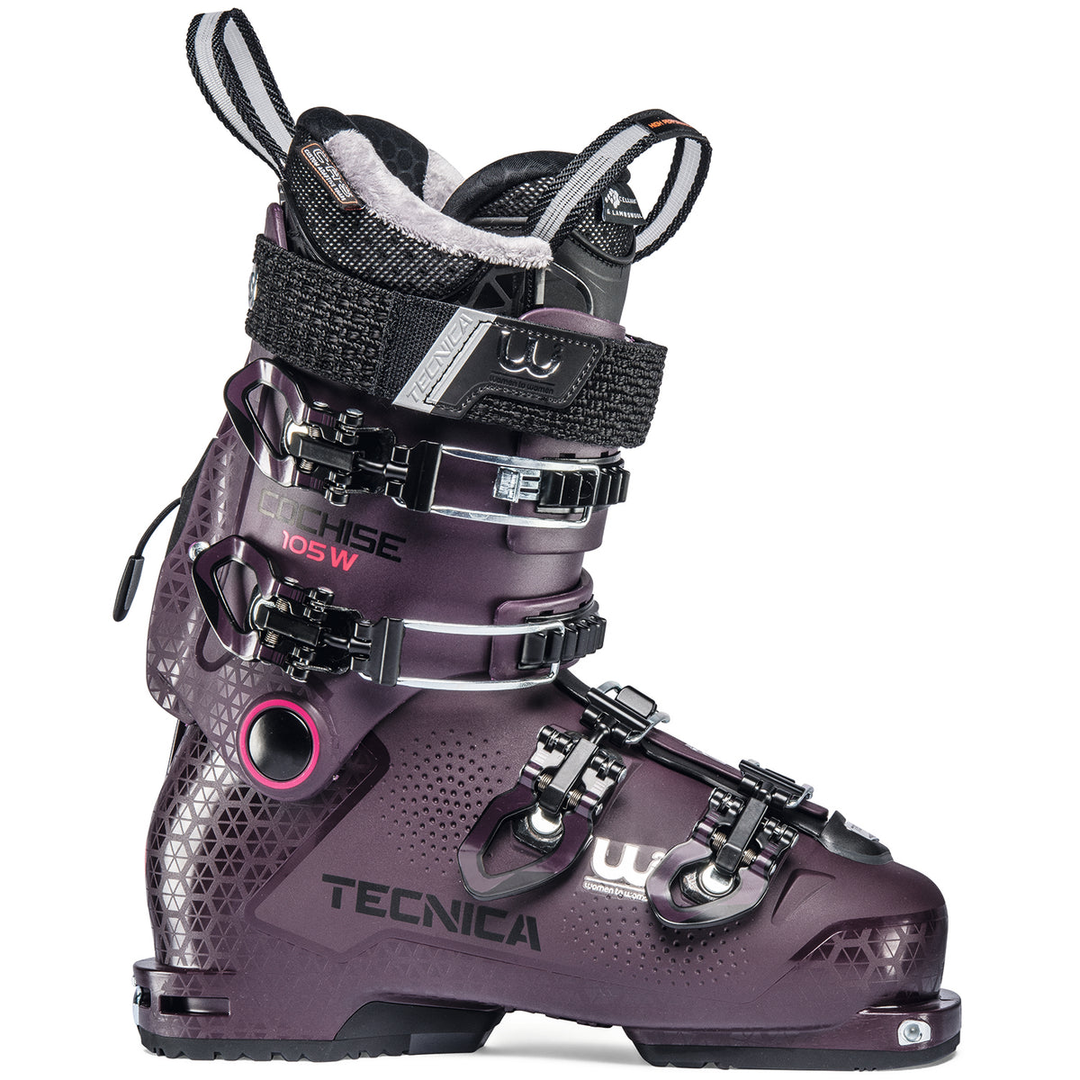 Tecnica Cochise 105 W DYN Alpine Touring Ski Boots - Women's 2020 Dark Purple